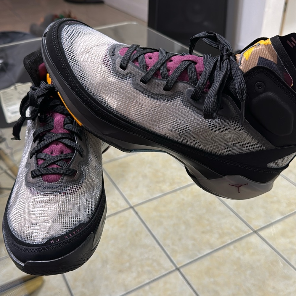 Air Jordan 37 XXXVII 'Bordeaux' Black Midnight Fog DD6958-001